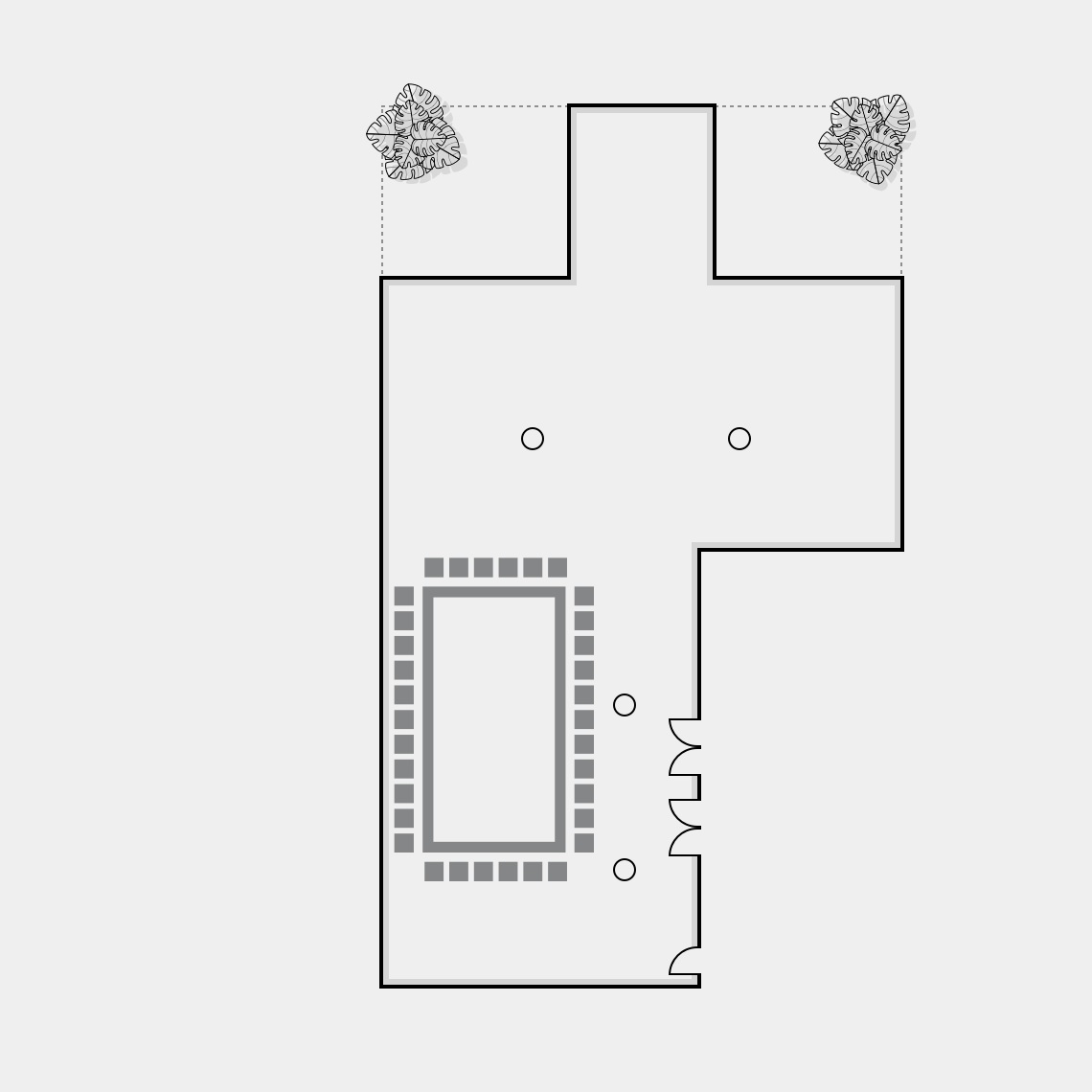 Foto del plano de sala Almirante Guillermo Brown forma Imperial